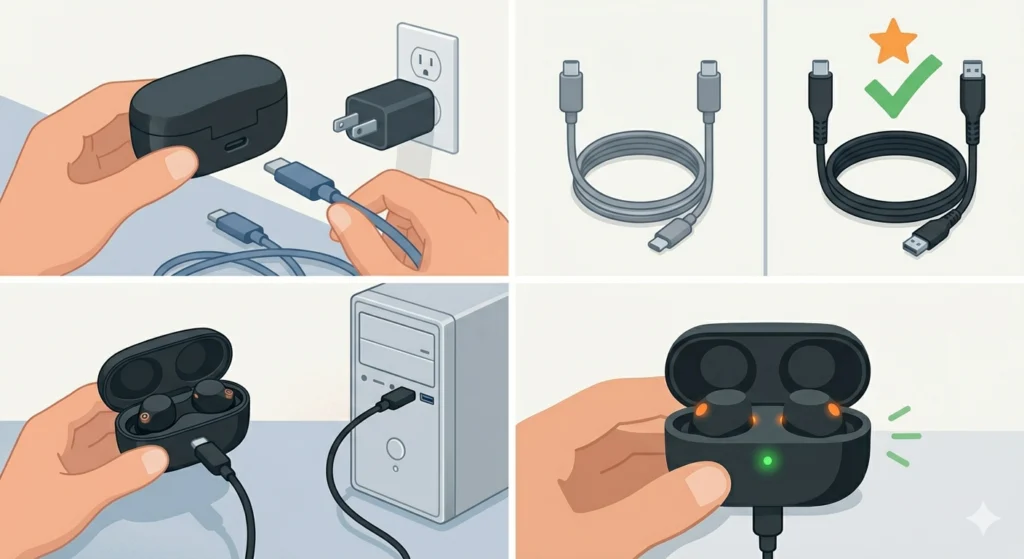 Test with a Different USB-C Cable and Power Source