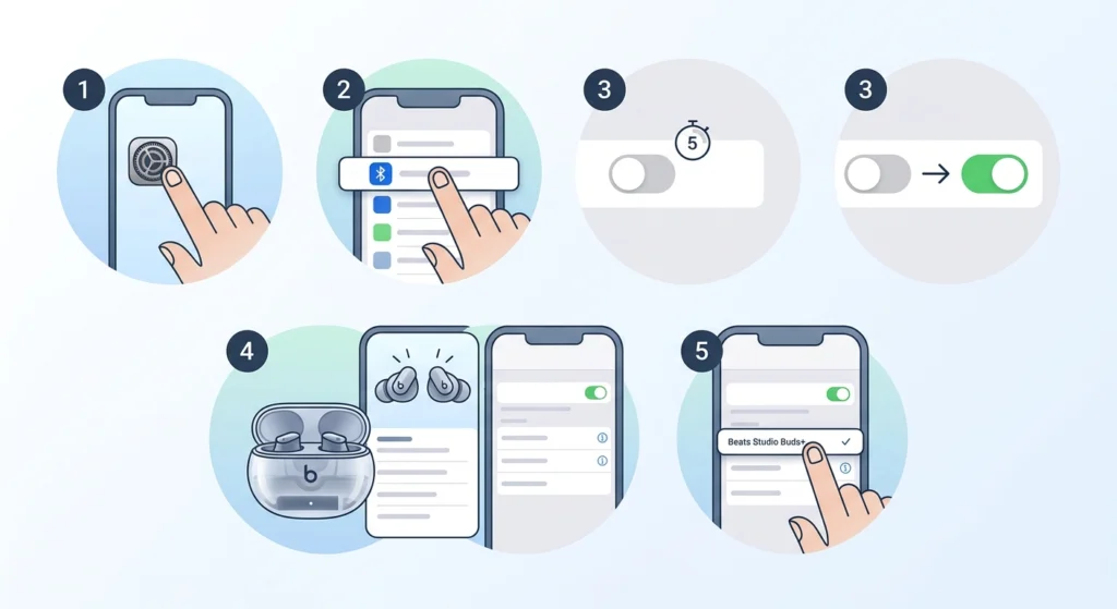 Toggle Bluetooth Off and Back On