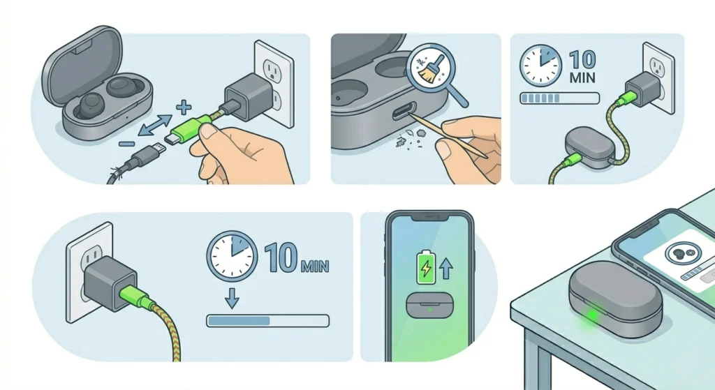 Try a Different Charging Cable and Adapter