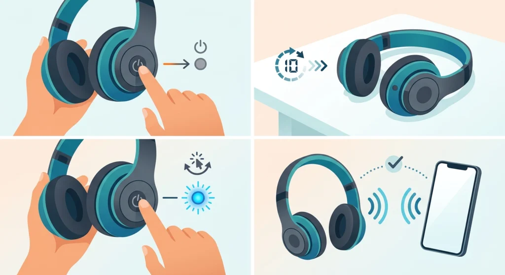 Turn the Headphones Off and Back On