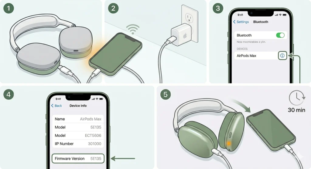 Update or Reinstall Firmware via iPhone