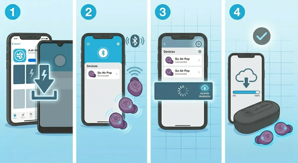 Update the JLab App and Firmware