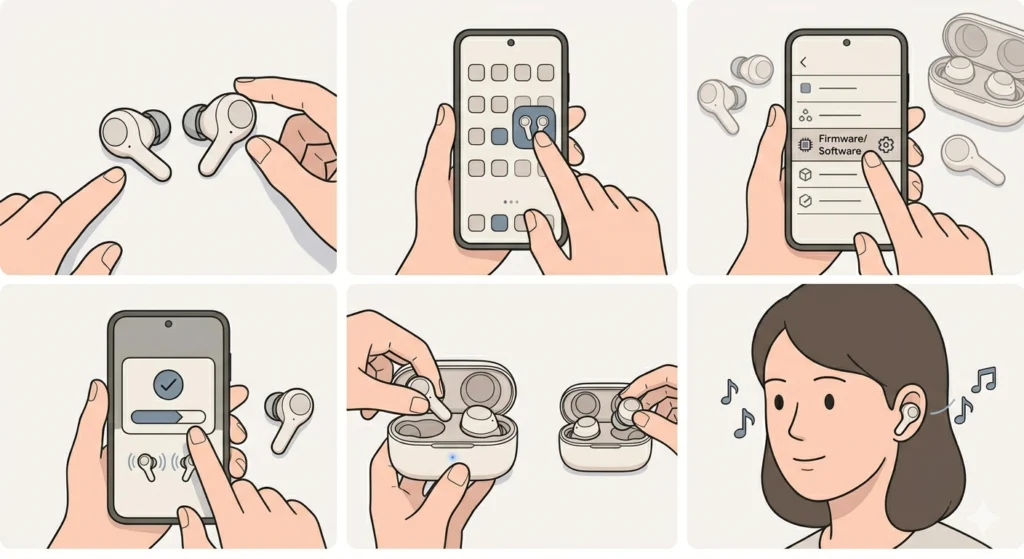 Update the Pixel Buds Pro Firmware