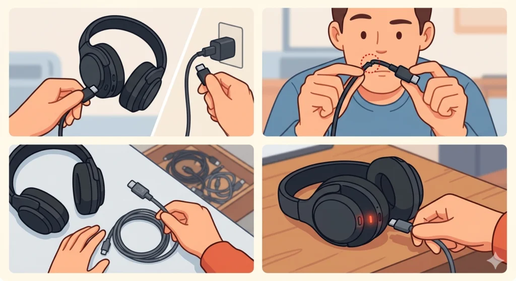 Check and Replace the USB-C Cable