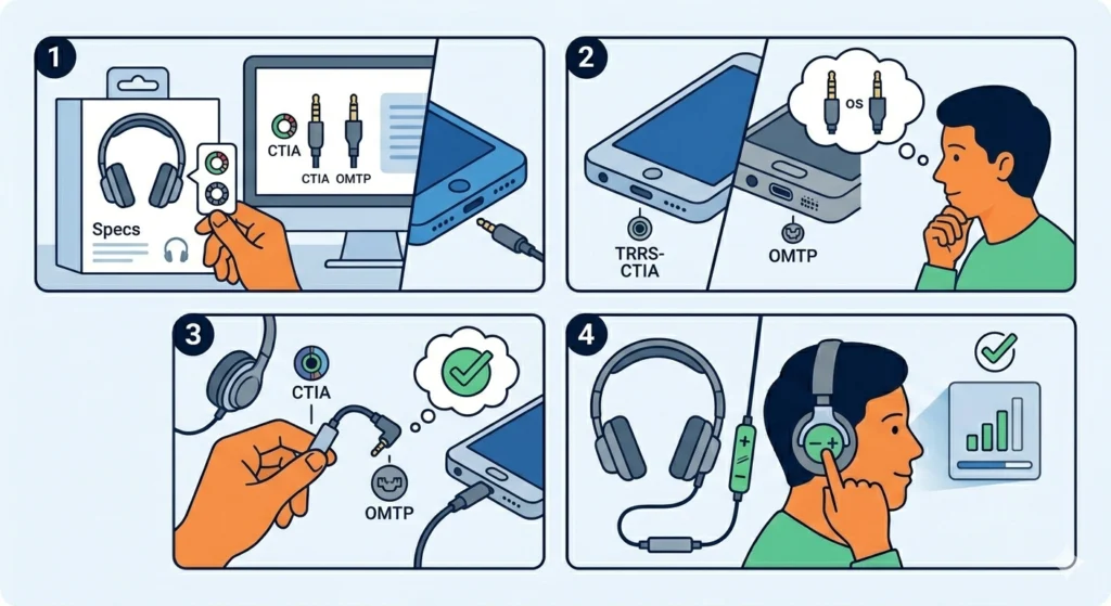 Check for Jack Compatibility Issues (Wired Headphones)
