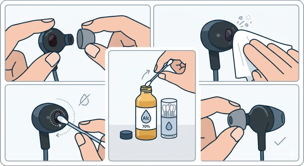 Clean the Ear-Detection Sensors
