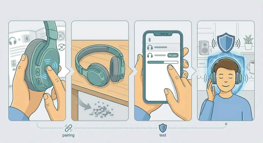 _ Factory Reset the Headphones
