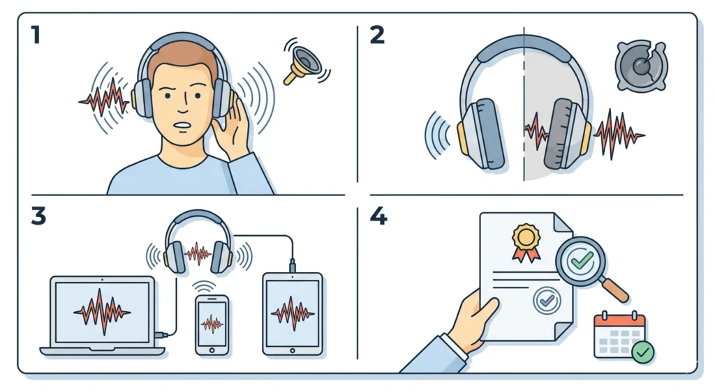 Inspect the Headphone Drivers for Physical Damage