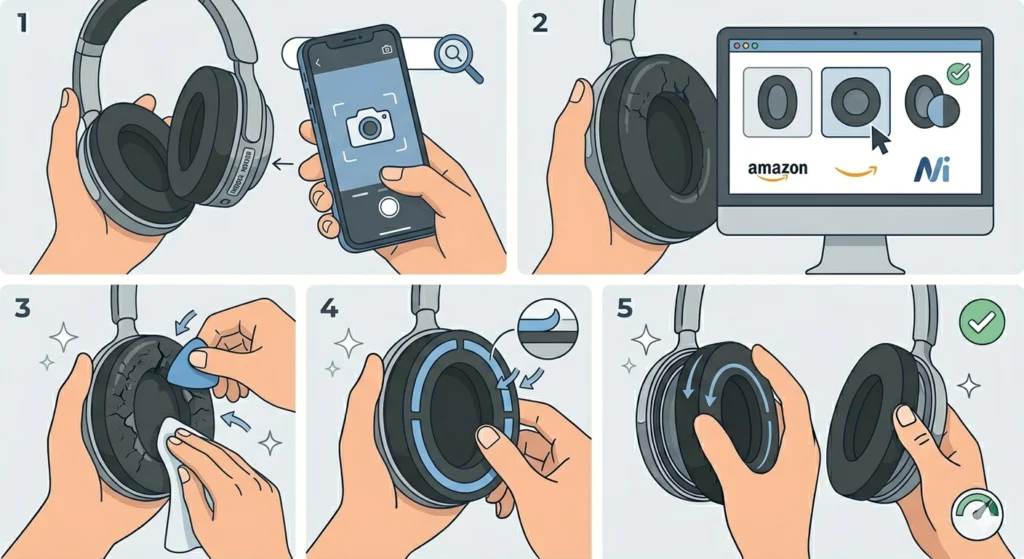 Replace the Ear Pads Entirely