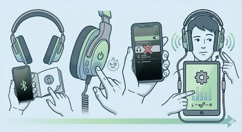Reset Bluetooth Headphones to Factory Settings
