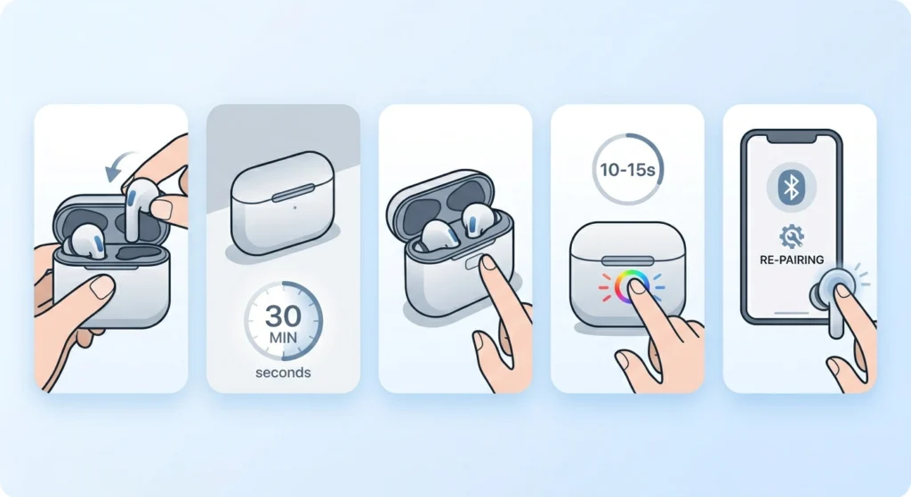 Reset the Earbuds