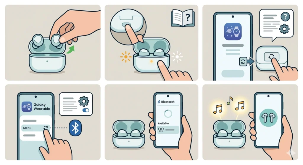 Reset the Earbuds to Factory Settings