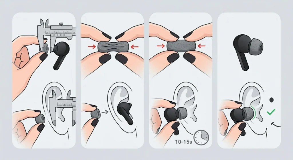 Switch to Memory Foam Ear Tips