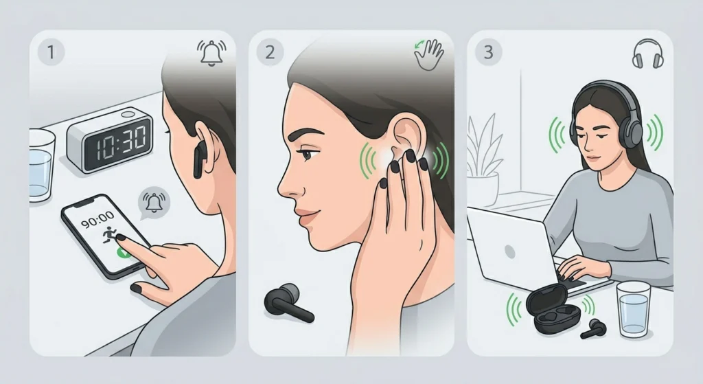 Take Regular Listening Breaks