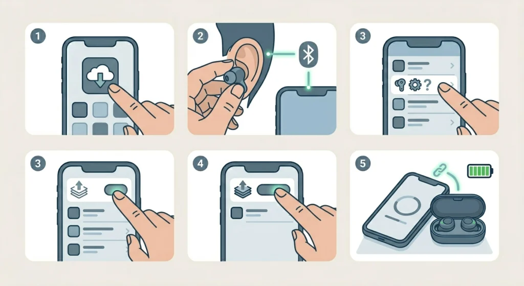 Update the Earbud Firmware
