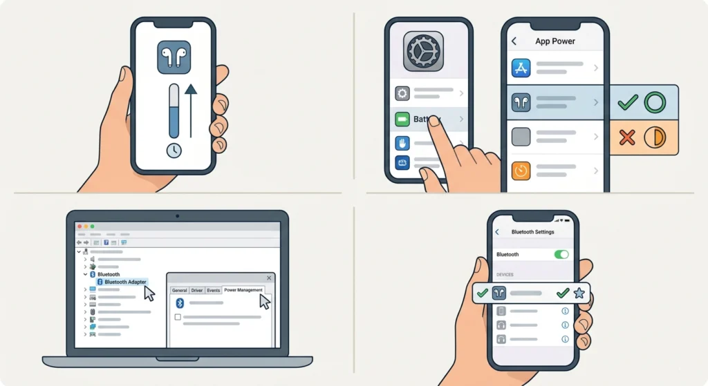 Adjust Auto-Off and Power Management Settings