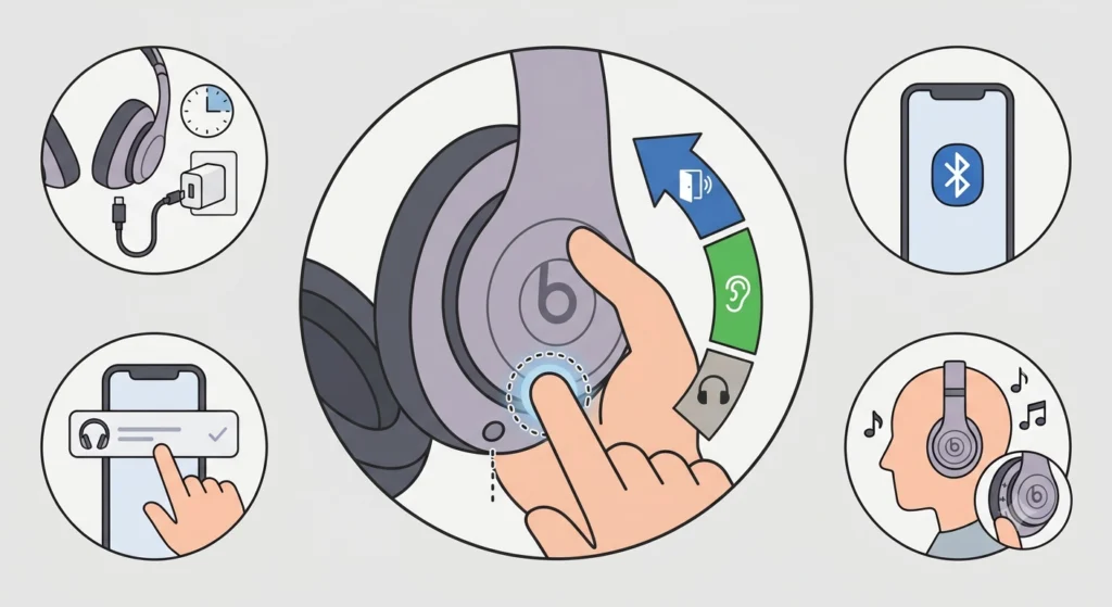 Adjusting Noise Cancellation and Transparency Mode
