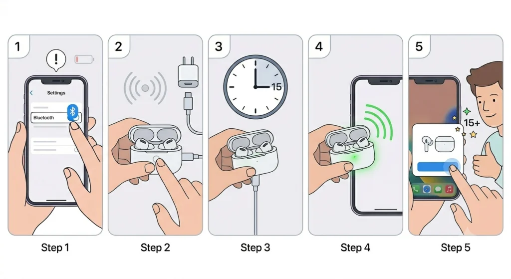 AirPods Pro 2 Not Showing the Setup Card on iPhone