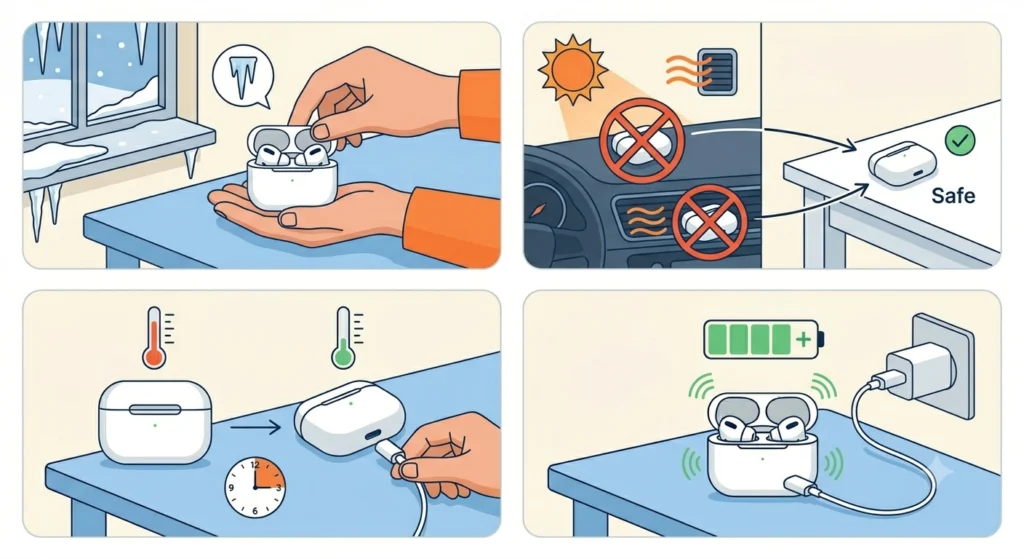 Avoid Extreme Temperatures While Charging