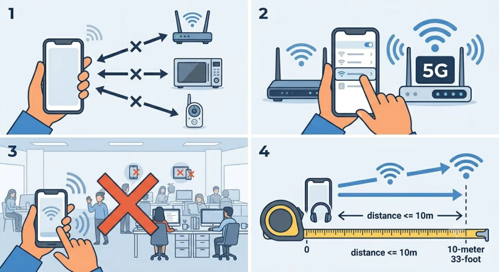 Check and Reduce Wireless Interference