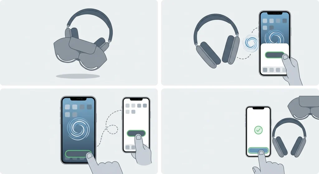 Connect AirPods Max to iPhone