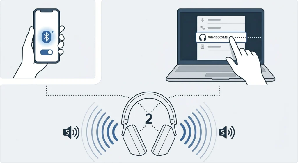 Connect the Second Device
