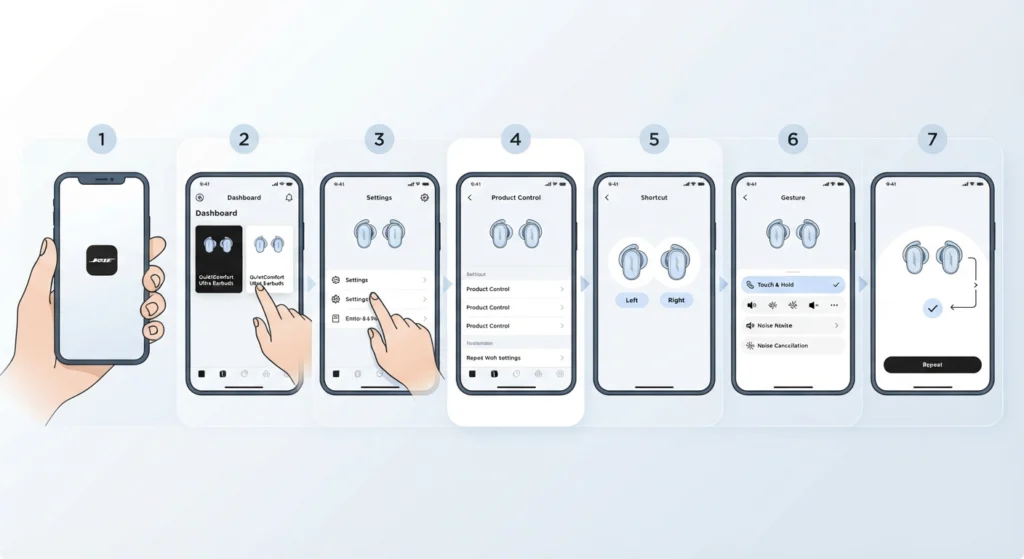 Customize Touch Controls Through the Bose App