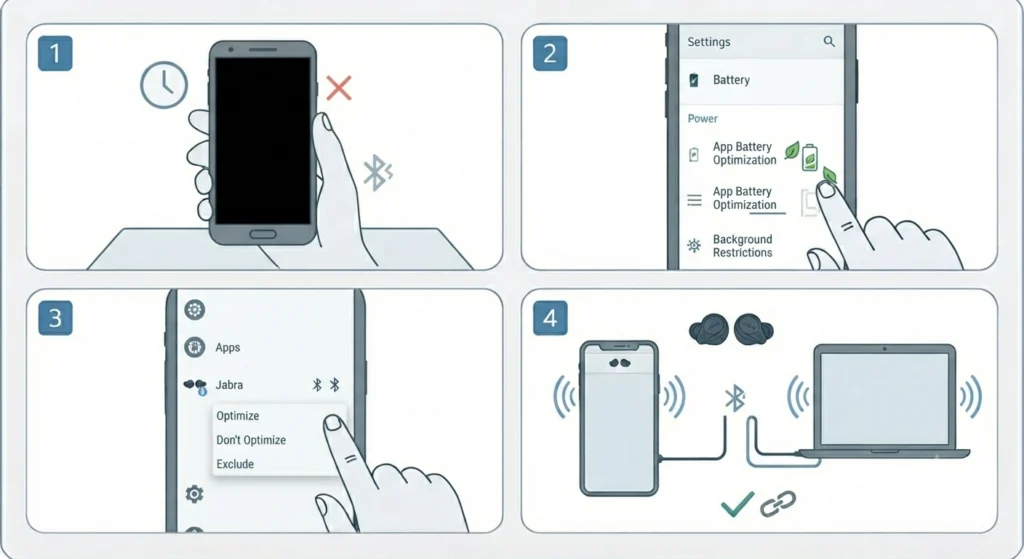 Earbuds Keep Disconnecting from the Second Device