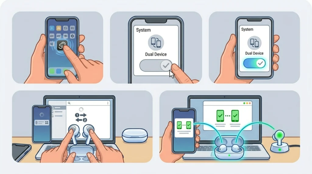 Enable Multipoint Connection (Optional)