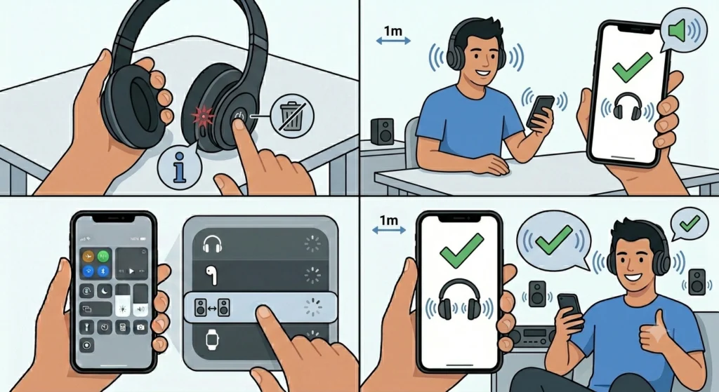 Forget the Device and Re-Pair