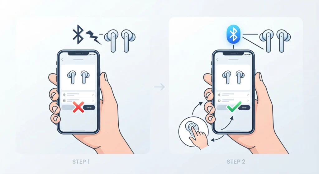 Gesture Changes Are Not Saving
