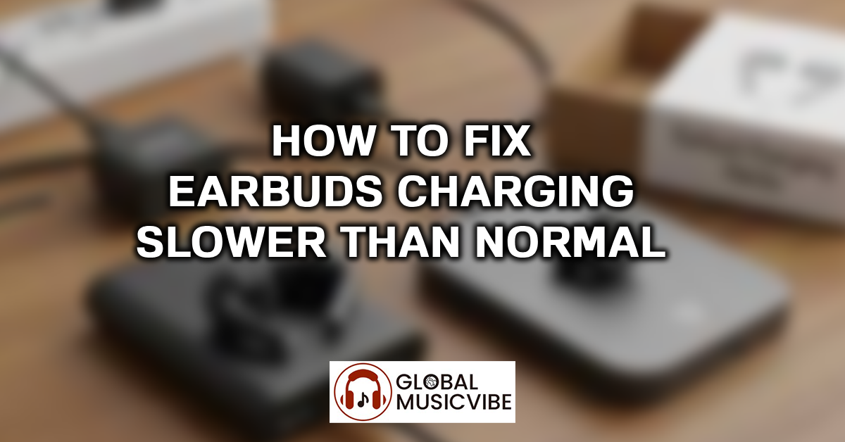 How to Fix Earbuds Charging Slower Than Normal featured image