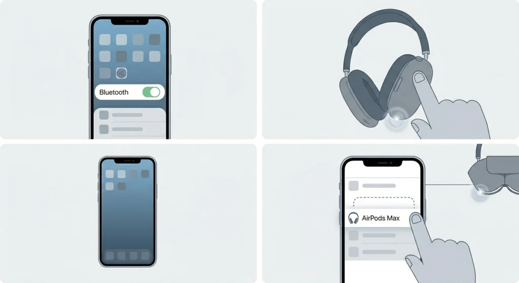 Manual Pairing on iPhone (If the Animation Doesn’t Appear)