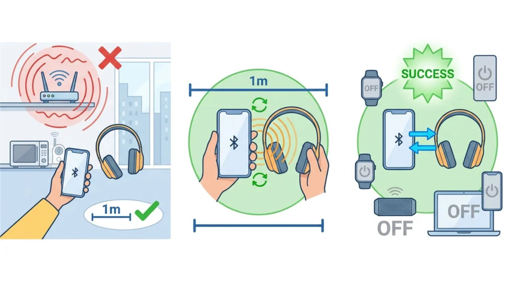 Move Away From Wireless Interference