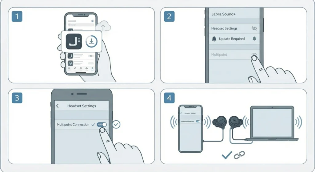 Multipoint Toggle Is Missing in the App