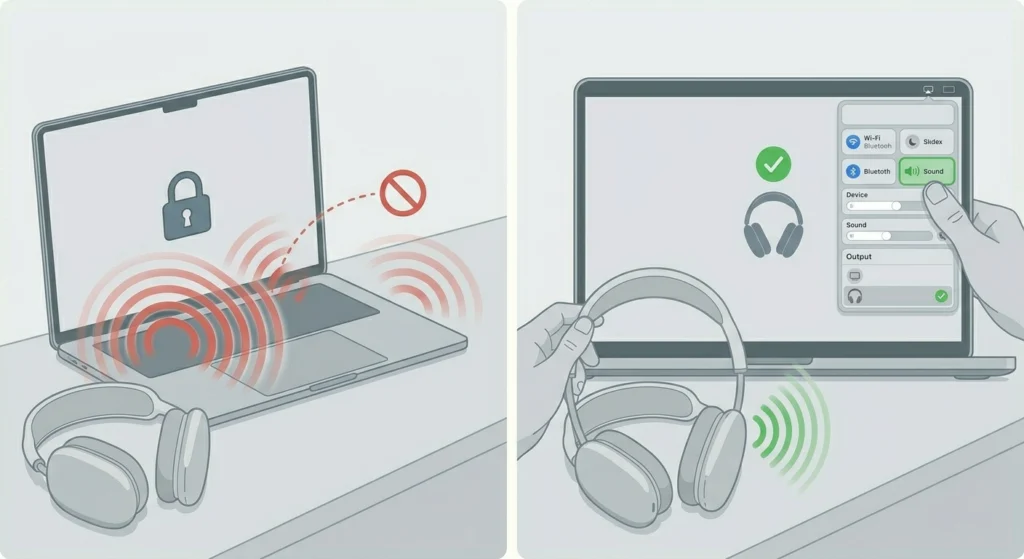 No Sound After Connecting