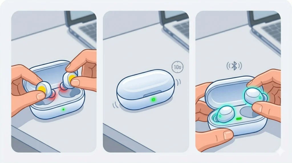 Only One Earbud Connecting