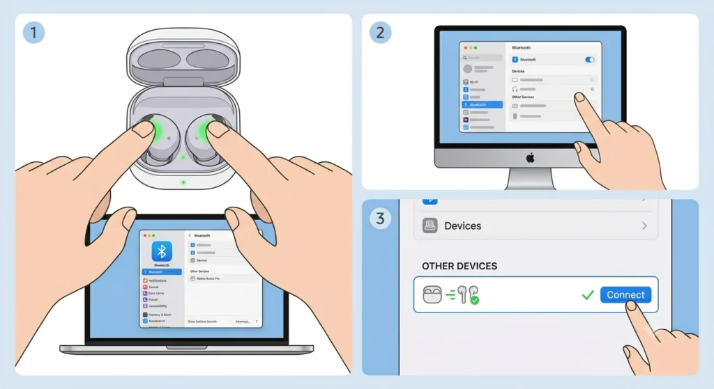 Pairing with a Mac Computer