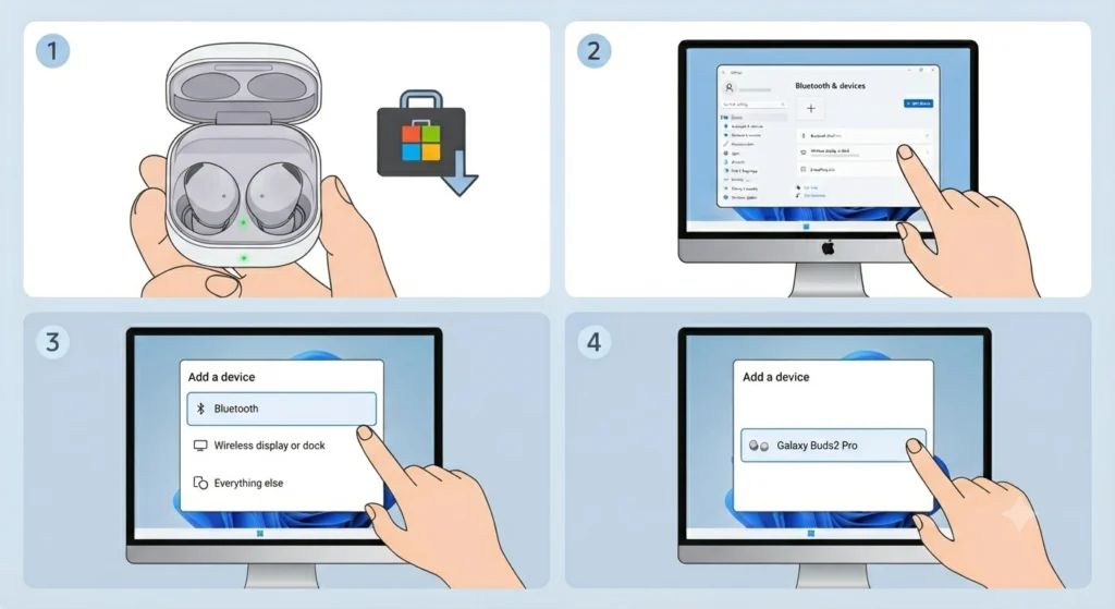 Pairing with a Windows PC