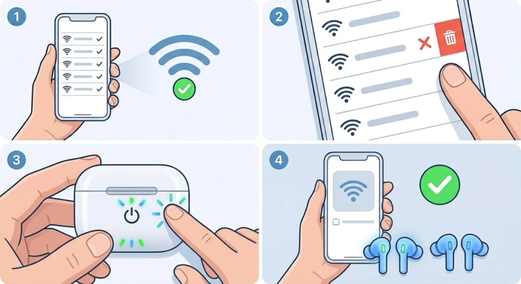 Re-Pair or Reset the Bluetooth Connection