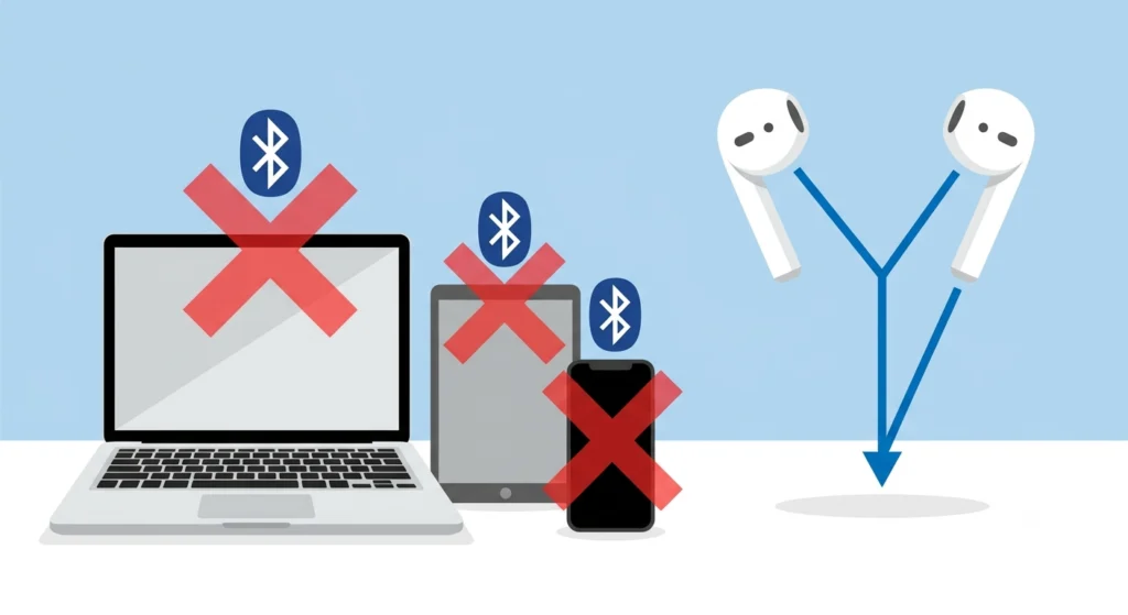 Remove Competing Bluetooth Connections