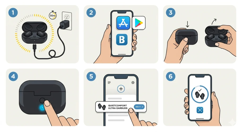 Setting Up With the Bose Music App (Recommended)