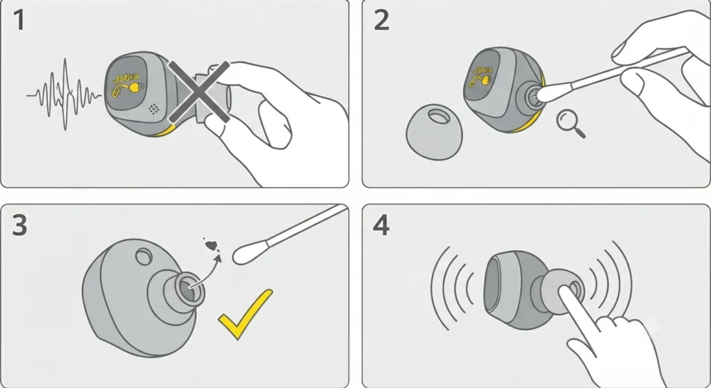 Sound During Test Sounds Muffled or Distorted