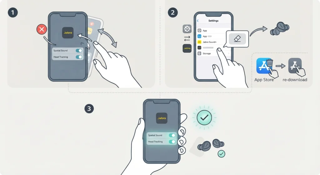 Spatial Sound or Head Tracking Toggle Keeps Turning Off