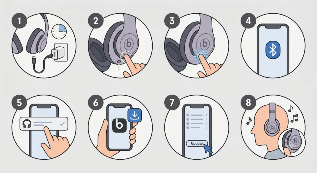 Step-by-Step Guide to Setting Up Beats Studio Pro