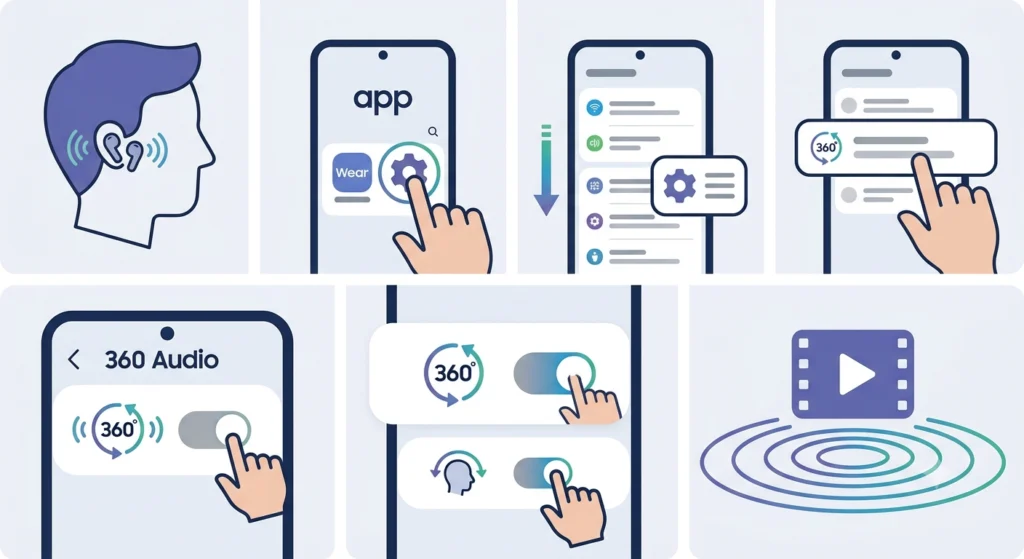 Step-by-Step Guide to Turn On 360 Audio