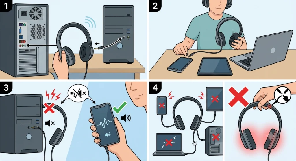 Try a Different Audio Port or Device