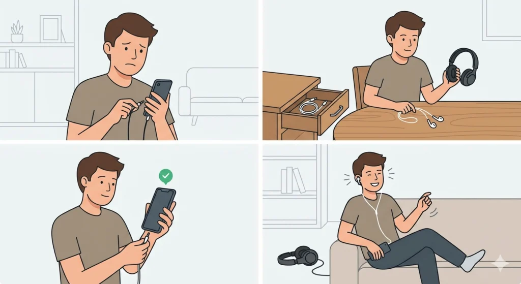 Try a Different Pair of Headphones