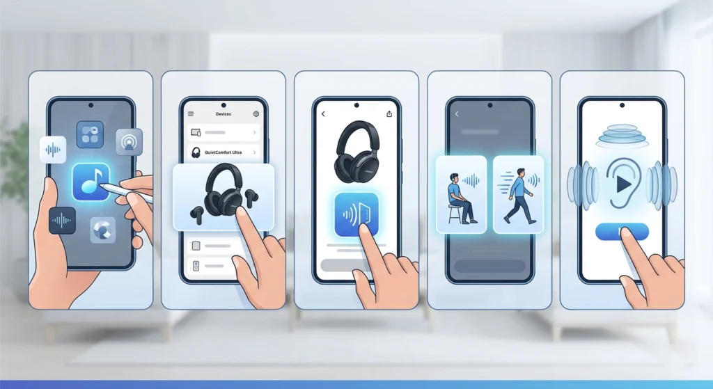 Turn On Immersive Audio Using the Bose Music App