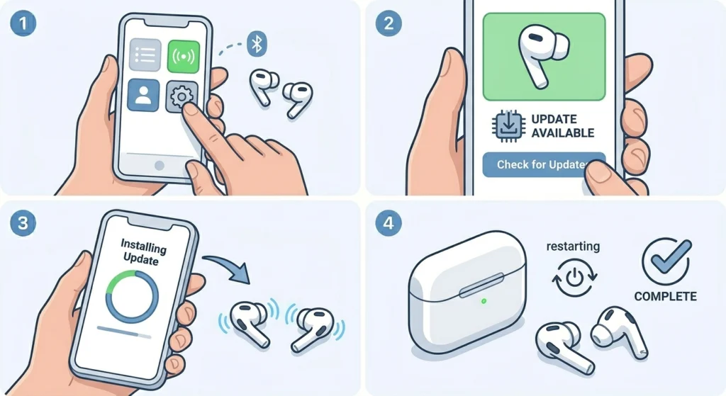 Update Earbud Firmware